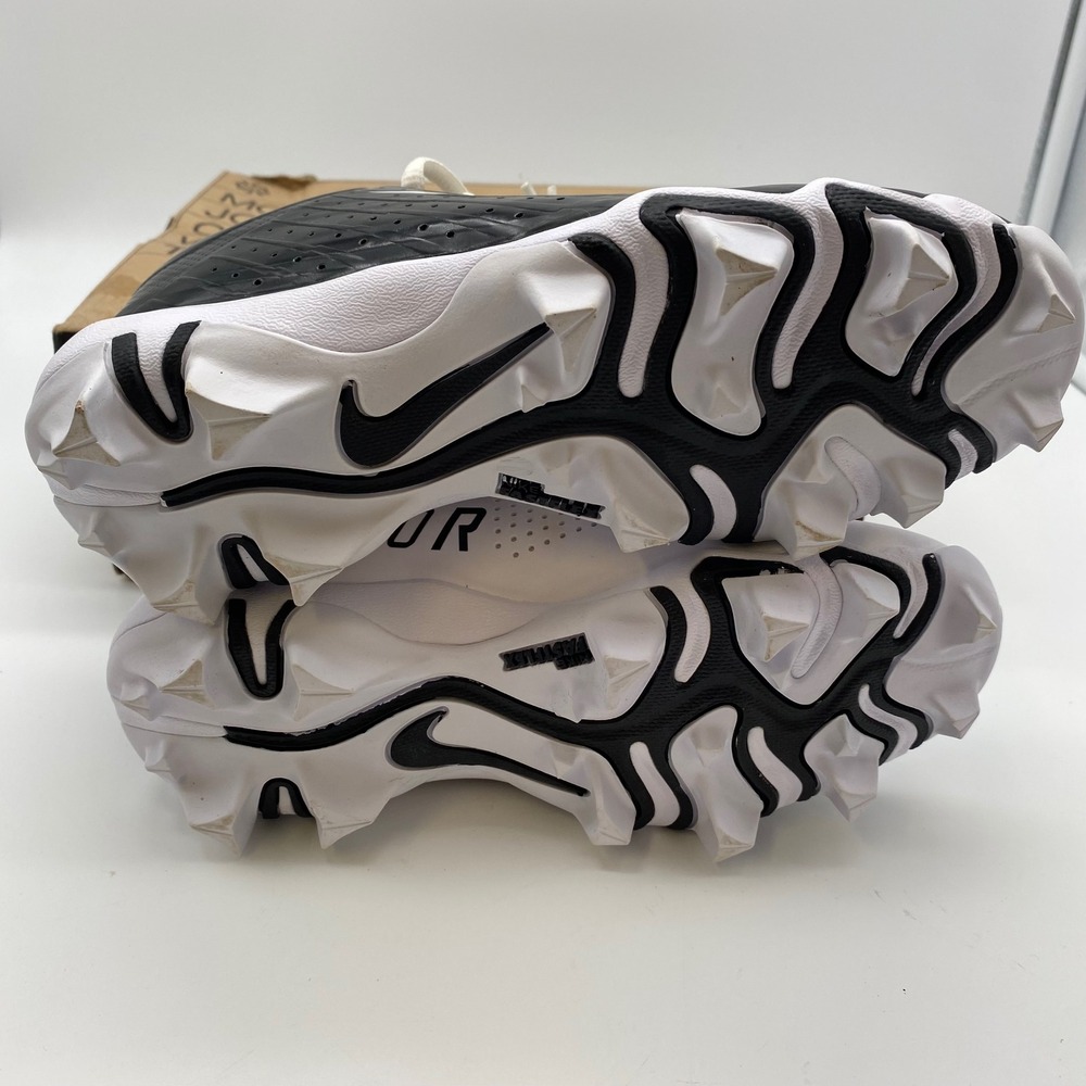 Nike Vapor Ultrafly 4 Keystone Kids 3.5Y Black White Baseball Cleats DA0702-001 - Picture 5 of 9